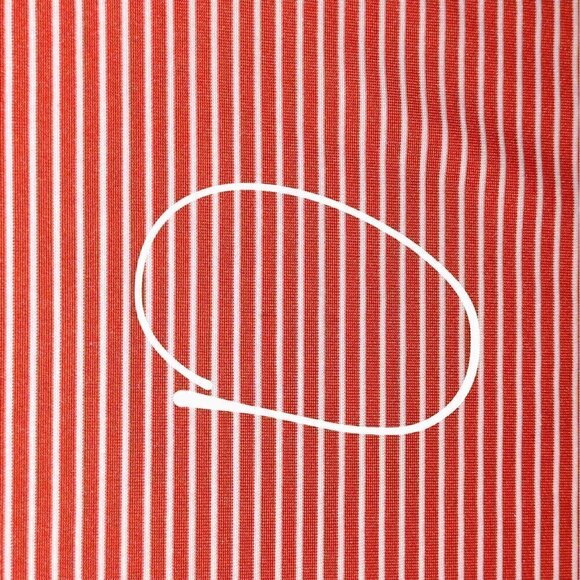 Grand Slam Performance Bright Red White Striped Mens Large Polo Golf Shirt - Picture 6 of 9